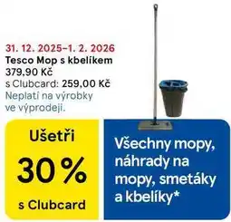 Tesco Tesco Mop s kbelíkem nabídka