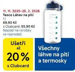 Tesco Tesco Láhev na pití nabídka