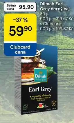 Tesco Dilmah Earl Grey černý čaj nabídka