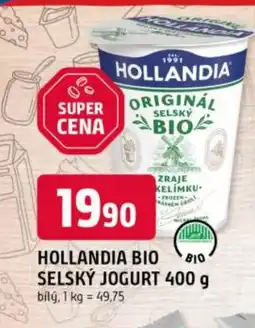 Trefa Hollandia bio selský jogurt nabídka