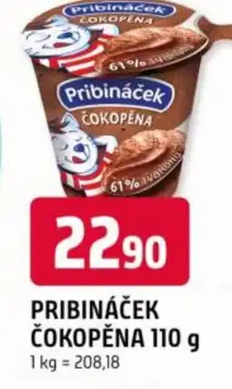 Trefa Pribináček čokopěna nabídka