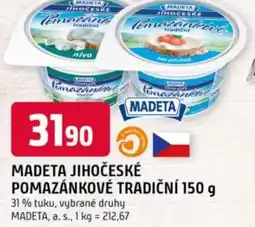 Trefa Madeta jihočeské pomazánkové tradiční nabídka