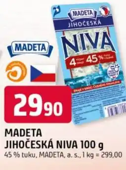 Trefa Madeta jihočeská niva nabídka