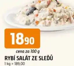 Trefa Rybí salát ze sleďů nabídka