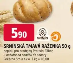 Trefa Srnínská tmavá raženka nabídka
