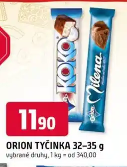 Trefa Orion tyčinka nabídka