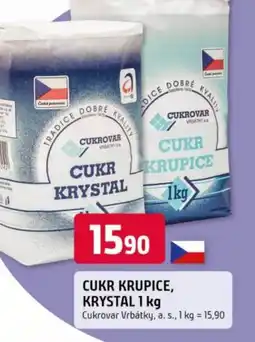 Trefa Cukr krupice, krystal nabídka