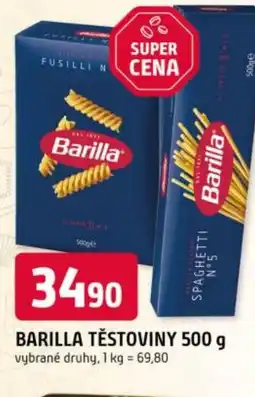 Trefa Barilla těstoviny nabídka
