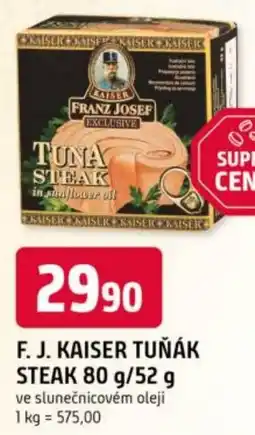 Trefa F. J. kaiser tuňák steak nabídka