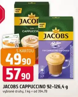 Trefa Jacobs cappuccino nabídka