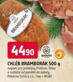 Trefa Chléb bramborák nabídka