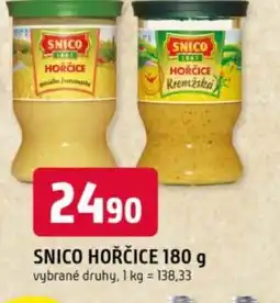 Trefa Snico hořčice nabídka