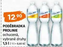 Trefa Poděbradka prolinie ochucená nabídka