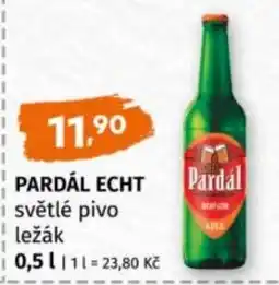 Trefa Pardál echt světlé pivo ležák nabídka