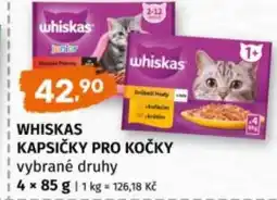 Trefa Whiskas kapsičky pro kočky nabídka