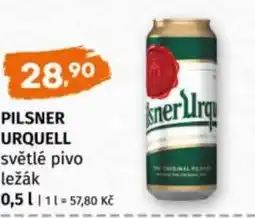 Trefa Pilsner urquell světlé pivo ležák nabídka