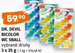 Trefa Dr. devil bicolor wc 5ball nabídka