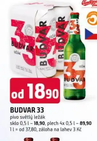 Trefa Budvar 33 nabídka
