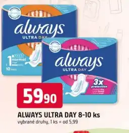 Trefa Always ultra day nabídka