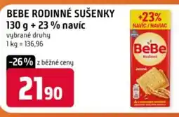Trefa Bebe rodinné sušenky nabídka
