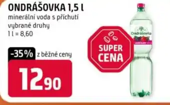 Trefa Ondrášovka minerální voda s příchutí nabídka