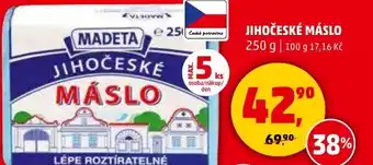 Madeta Jihočeské máslo