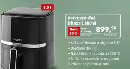 Penny Market Horkovzdušná fritéza 1 500 W nabídka