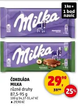 Penny Market Čokoláda Milka nabídka