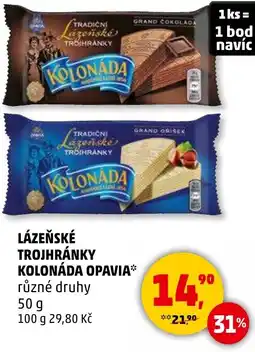 Penny Market Lázeňské trojhránky kolonáda opavia nabídka