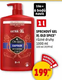Penny Market Sprchový gel xl old spice nabídka