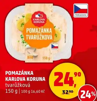 Penny Market Pomazánka karlova koruna tvarůžková nabídka