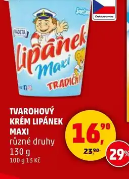 Penny Market Tvarohový krém lipánek maxi nabídka