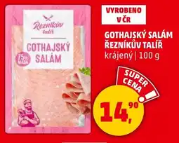 Penny Market Gothajský salám řezníkův talíř nabídka