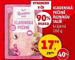 Penny Market Kladenská pečeně řezníkův talíř krájená nabídka