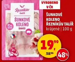 Penny Market Šunkové koleno řezníkův talíř krájené nabídka