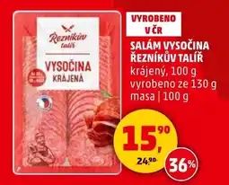 Penny Market Salám vysočina řezníkův talíř nabídka