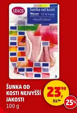 Penny Market Šunka od kosti nejvyšší jakosti nabídka