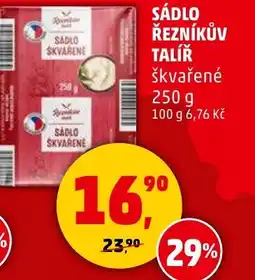 Penny Market Sádlo řezníkův talíř škvařené nabídka