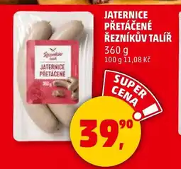 Penny Market Jaternice pretacene řezníkův talíř nabídka