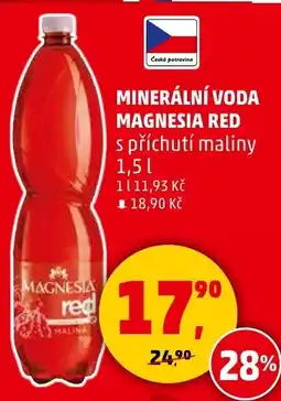 Penny Market Minerální voda magnesia red nabídka
