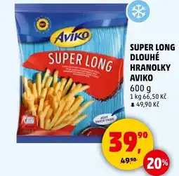 Penny Market Super long dlouhé hranolky Aviko nabídka