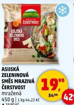 Penny Market Asijská zeleninová smes mrazivá čerstvost nabídka