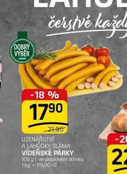 Flop VÍDEŇSKÉ PÁRKY nabídka