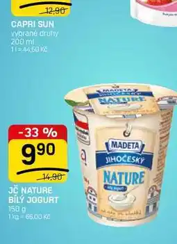 Flop JČ NATURE BÍLÝ JOGURT nabídka