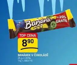 Flop BANÁNEK V ČOKOLÁDĚ nabídka