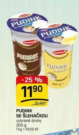 Flop PUDINK SE ŠLEHAČKOU vybrané druhy nabídka
