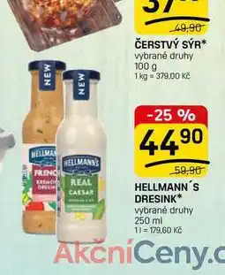 Flop HELLMANN'S DRESINK vybrané druhy nabídka