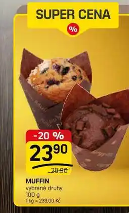 Flop MUFFIN vybrané druhy nabídka