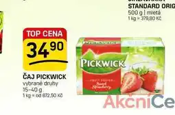 Flop ČAJ PICKWICK vybrané druhy nabídka