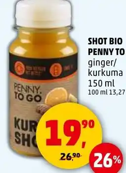 Penny Market Shot bio penny to go nabídka